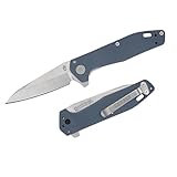Gerber Gear Fastball Magnacut - Portable Everyday Carry Knife - Survival Tactical Tool - Stainless Steel Blade - Versatile Folding Knife - Made in USA - Blue