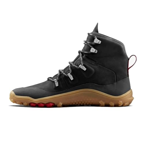 VIVOBAREFOOT Tracker Leather AT Mens Barefoot Hiking Boots | Waterproof, Lightweight & Puncture Resistant | All Weather & Terrains | Wide Fit Grounding Shoes - Image 4