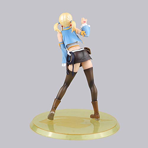 Kaiwenli Fairy Tail Series/Lucy Heartfilia Interchangeable Head/Animation Character Model/Pvc Material Image Static Statue/Otaku Favorite Collection/Accessories/Adult Toys #TOP4