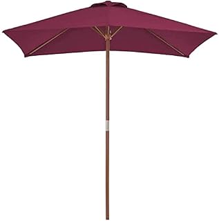 Patio Umbrella Outdoor Patio Parasol Non-Rusting Inclined Aluminum Cranks Parasols Market Parasols for Balconies Beach Terraces Fishing Backyard