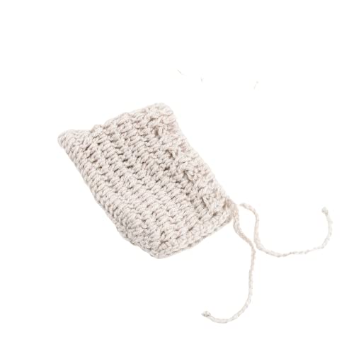 Minikane doll clothes, Paola Reina doll pixie bonnet, doll pixie bonnet, crochet pixie hat, 13 inch doll hat, 34 cm doll pixie cap (Natural)