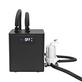 Ice Bath Water Chiller with Filter & Pump, 1/3 HP Cold Plunge Chiller for Cold Plunge Tubs, Low Noise, Cools Water to 36-122°F, Ideal for Cold Water Bath Buckets, Ice Bath Cold Therapy Recovery