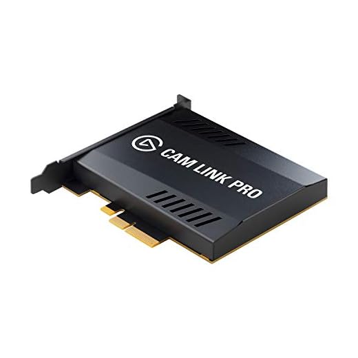 Elgato Cam Link Pro, PCIe-kamerinsamlingskort, 4 HDMI-ingångar, 1080p60 full HD, 4K30, Multiview, strömning, videokonferenser, OBS, Zoom, med mera