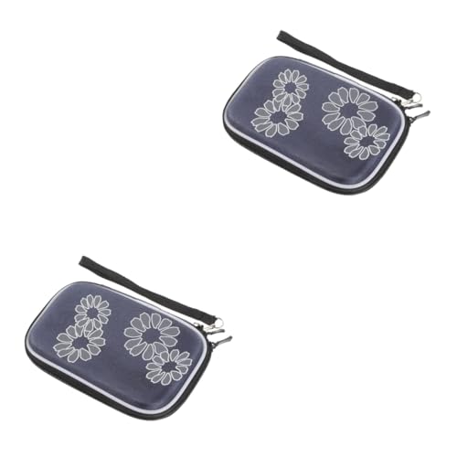 UKCOCO 2 Pezzi Custodia Per Disco Rigido Custodia Protettiva Per Hdd Da 2 5 Pollici Custodia Per Pc Accessorio Borsa Di Stoccaggio Adatta Ai Viaggi Per Hdd U