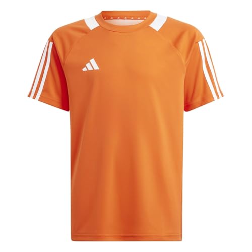 Image of adidas Kids Sereno Training Top Junior Boys Solar Orange 5-6 Years