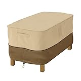 Classic Accessories Veranda Ottoman/Beistelltisch, Pebble für quadratische Osmanen oder Beistelltische