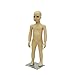 Realistic 1-2 Year Old Kids Toddler Child Plastic Full Body Mannequin with Base and Wig #KD-1