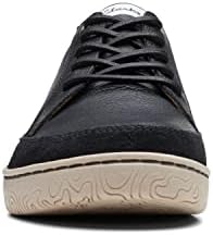 Clarks Men's Hodson Lace Sneaker, Black Leather, 13 | Image 1