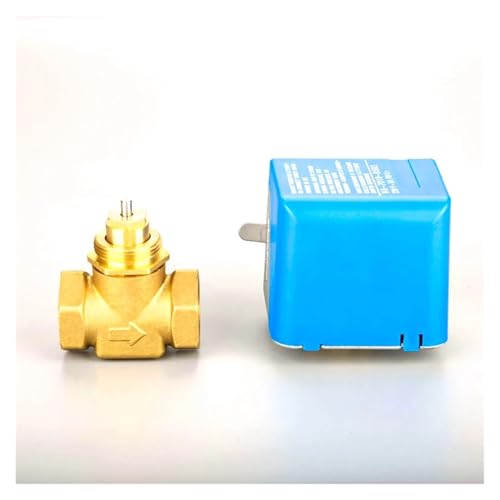 Vanne électrique à deux voies AC220V filetée 1/2 pour climatisation centrale - 5