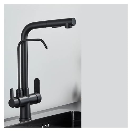 Robinet filtré avec bec extractible et mitigeur d'évier pivotant 360 - 2