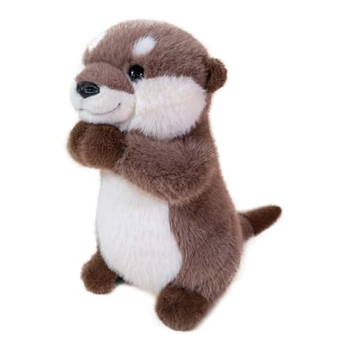 EPRHAY 25cm Adorable Otter Stuffed Animal Soft Plush Otter Toy with Praying Pose Cute Otter Plushie for Home Decor Perfect Birthday
