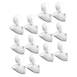 Happyyami Hydroponisches Anzuchtset Teilig Vertikal mit Pflanzschwamm Säulen Pflanzbecher für...