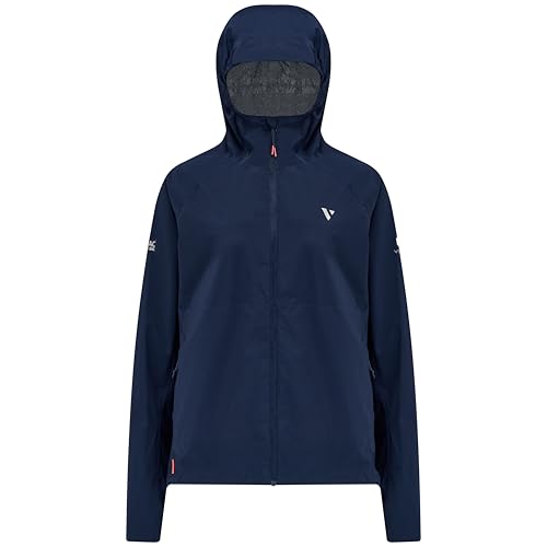 Mac in a Sac Ultralite Women's Running Jacket - Highly Waterproof 8,000mm and Breathable 16,000mm - Lightweight - Windproof - Navy - Size 8