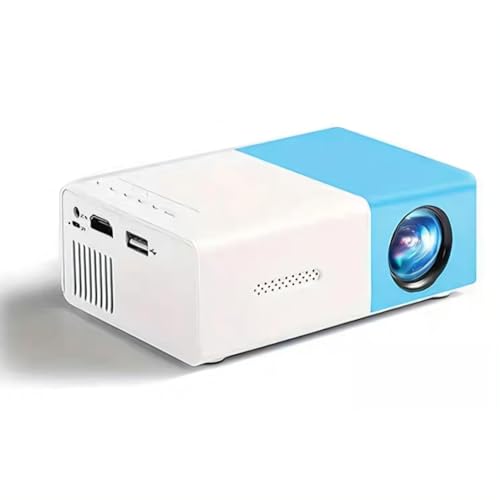 Mini Videoproiettore YG300, Mini Proiettore a LED, Lavagna Luminosa Polylux 1080P Full HD, Videoproiettore Home Theater LED Compatibile con Smartphone/tablet/laptop//TV Stick