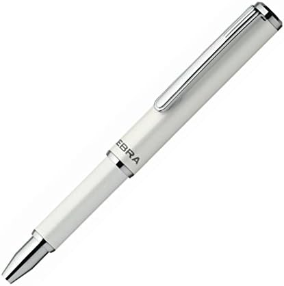 Zebra SL-F1 Mini Ballpoint Pen, 0.7 mm, White Body, Black Ink (BA55?W)