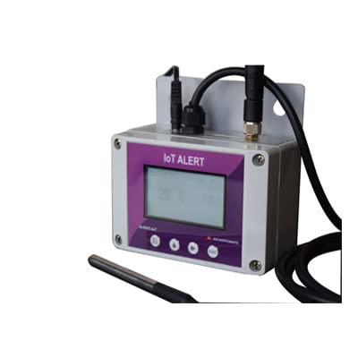 Monitor de temperatura inalámbrico para ultracongeladores/criogenia Alerta basada en GSM en SMS/correo electrónico/IoT en la nube (AI TAM1 With SMS) Cover