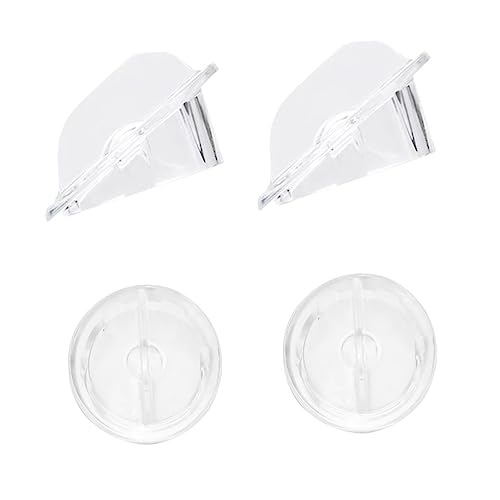 HOLIDYOYO 4pcs Pepper Mill Lids Acrylic Covers for Pepper Mill Container Kitchen Accessory for Protection