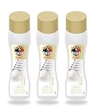BÚFALO Crema Recolor para Calzado con Autoaplicador, Blanco, 50ml, Pack de 3