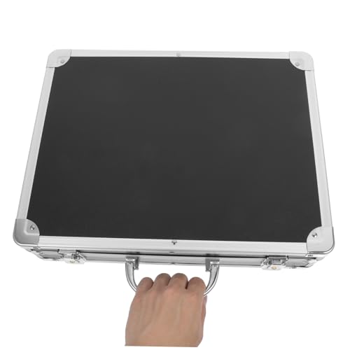 DOITOOL Aluminum Storage Box Box Lock Briefcases for Men Metal Suitcase Brief Cases Men3