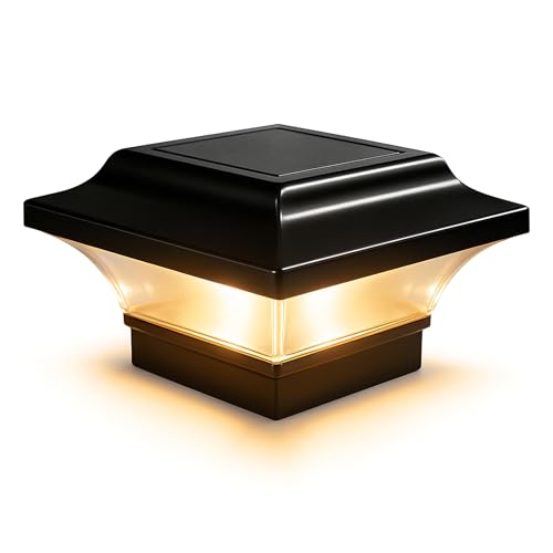 Classy Caps Imperial Solar Post Cap - Black SLO82B – Fits...