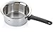Fissler 1615416100 Intensa Casserole sans Couvercle 16 cm 1,4 l, Manche Noir Argent