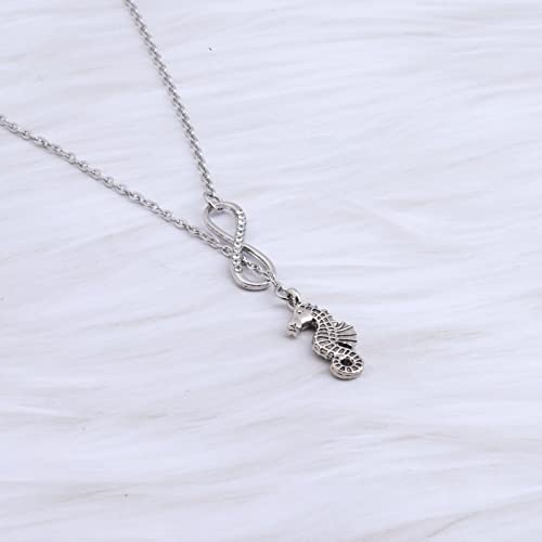 MAOFAED Seahorse Jewelry Seahorse Wisdom Sign Inspirational Gift3