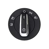 Conmutador Luces Antiniebla Compatible Con VW Para Lupo 1999 2000 2001 2002 2003 2004 2005 Para T5 2003 2004 2005 2006 2007 2008 2009 Interruptor De Faros De Coche 6RD941531G