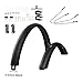 Mountain Bike Mudguards Bicycle Fenders Widen Wheel Protection Replacement Front Rear Mudguard Bike Fenders Set Wheel Fenders, for 27.5inch Bike