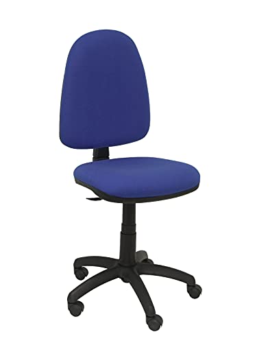 Silla de oficina para evitar dolor de espalda Piqueras y Crespo azul regulable 2