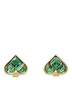 kate spade new york So Spade Studs, Green, One Size