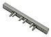 Price comparison product image Gardinia End Piece for Aluminium Curtain, 2-Rail, Grey, Gray, Nicht Zutreffend