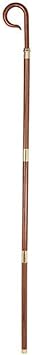 Trinity Church Supply Wood Crozier Religious Catholic Christian Bishop Walking Stick, 78 Inch