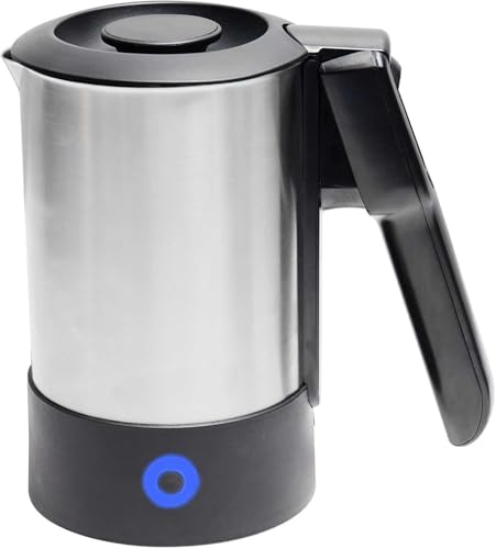 Tetera eléctrica de viaje acero inoxidable 20 oz
