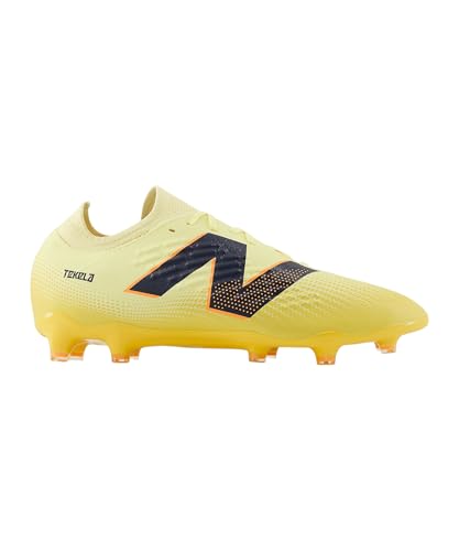 New Balance Unisex-Adult Tekela Magia Low Laced FG V4+ Soccer Shoe, Parchment/Clementine/Hot Mango, Men 4.5 M/Women 6 W - image 1