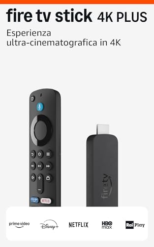 Fire TV Stick 4K Plus di Amazon, dispositivo per lo streaming con...