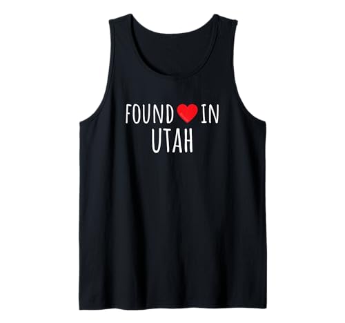ENCONTRADO AMOR (CORAZÓN) EN UTAH - Funny American Camiseta sin Mangas