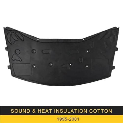 Coussinet de capot BMW E38 en coton isolant haute densité 1995-2001 - 2
