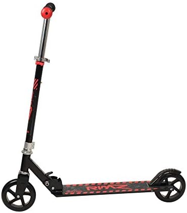 NextGen Scooters 2 Wheeled Kids Foldable Aluminum Ride On Kick Scooter, Black