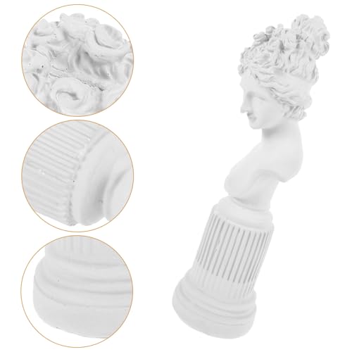 Buste de jeune fille plâtre comme idée cadeau déco unique - 8