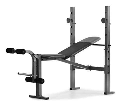 Weider XR 6.1 Multi-Position Weight Bench with Leg Developer and Exercise Chart - Thumbnail 3