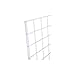 2 ft Wide X 4 ft High Gridwall White Display Panel by Modern Store Fixtures