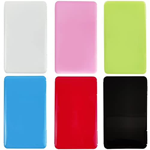 DOULEIN Cajas de Almacenamiento de Máscaras 6Pcs Caja para Guardar Mascarillas, Bolsa Portátil de Almacenamiento de Mascarillas Adecuada para Guardar Pulseras de Pendientes de Mascara
