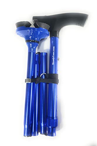 SteadyCane canne de marche pliable dragonne et réglable 1,2m - 5