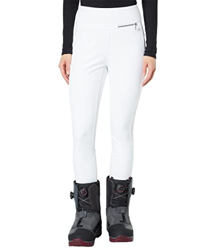 Obermeyer Women's Standard Jinks ITB Softshell Pant, White, 6