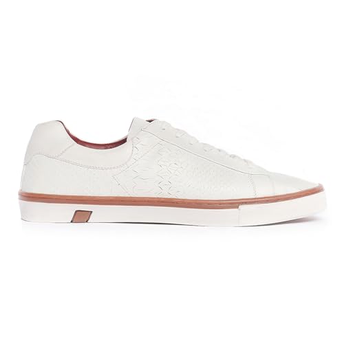 Carlos Santana Leather Walker Reptile Sneaker for Men | 100% Leather | Durable Rubber Outsole & Removable Leather Cushioned Footbed2