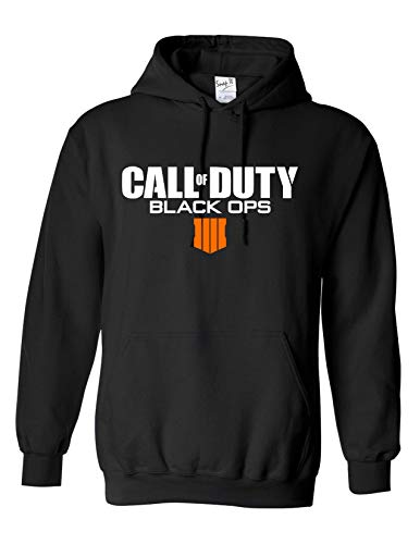 Snapit Inspried Call of C.O.D Printed Duty Hoodie Black