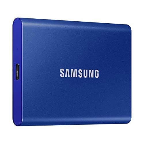 Samsung T7 2TB 3.2 Disco SSD Externo Portátil 1050 Mo Azul