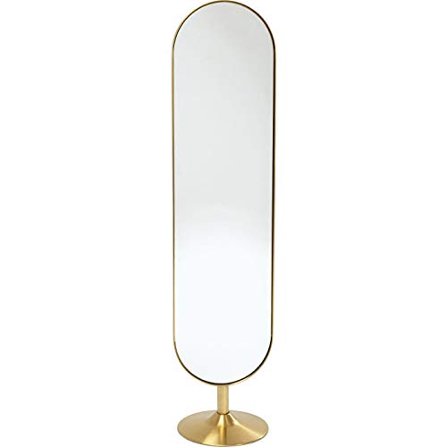 Kare Design Miroir sur Pied Curve 172x38cm Laiton