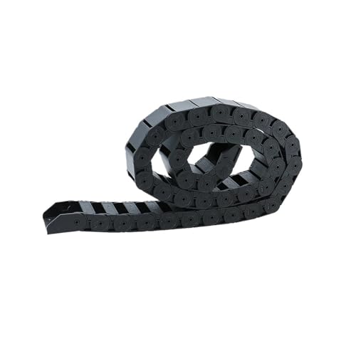 Chaînes porte-câbles R38 semi-fermées 18x18 contre l'usure de câble