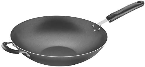 Wok De Alumínio Com Revestimiento Interno De Antiaderente Tramontina Grafite 